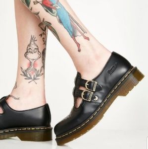 NEW Black Dr. Marten Mary Janes